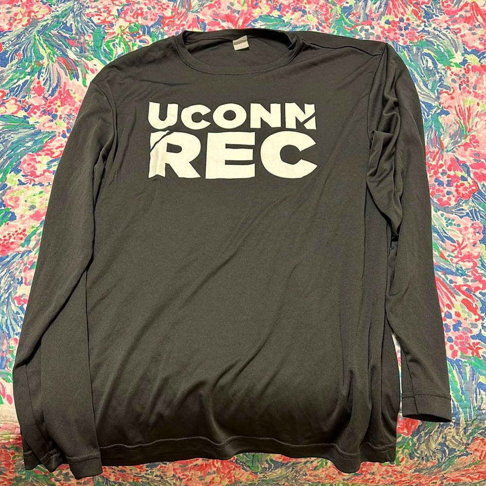 EUC UConn Recreation long sleeve size large